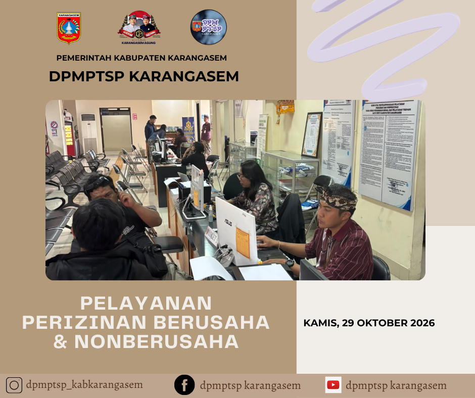 PELAYANAN PERIZINAN BERUSAHA DAN NON BERUSAHA